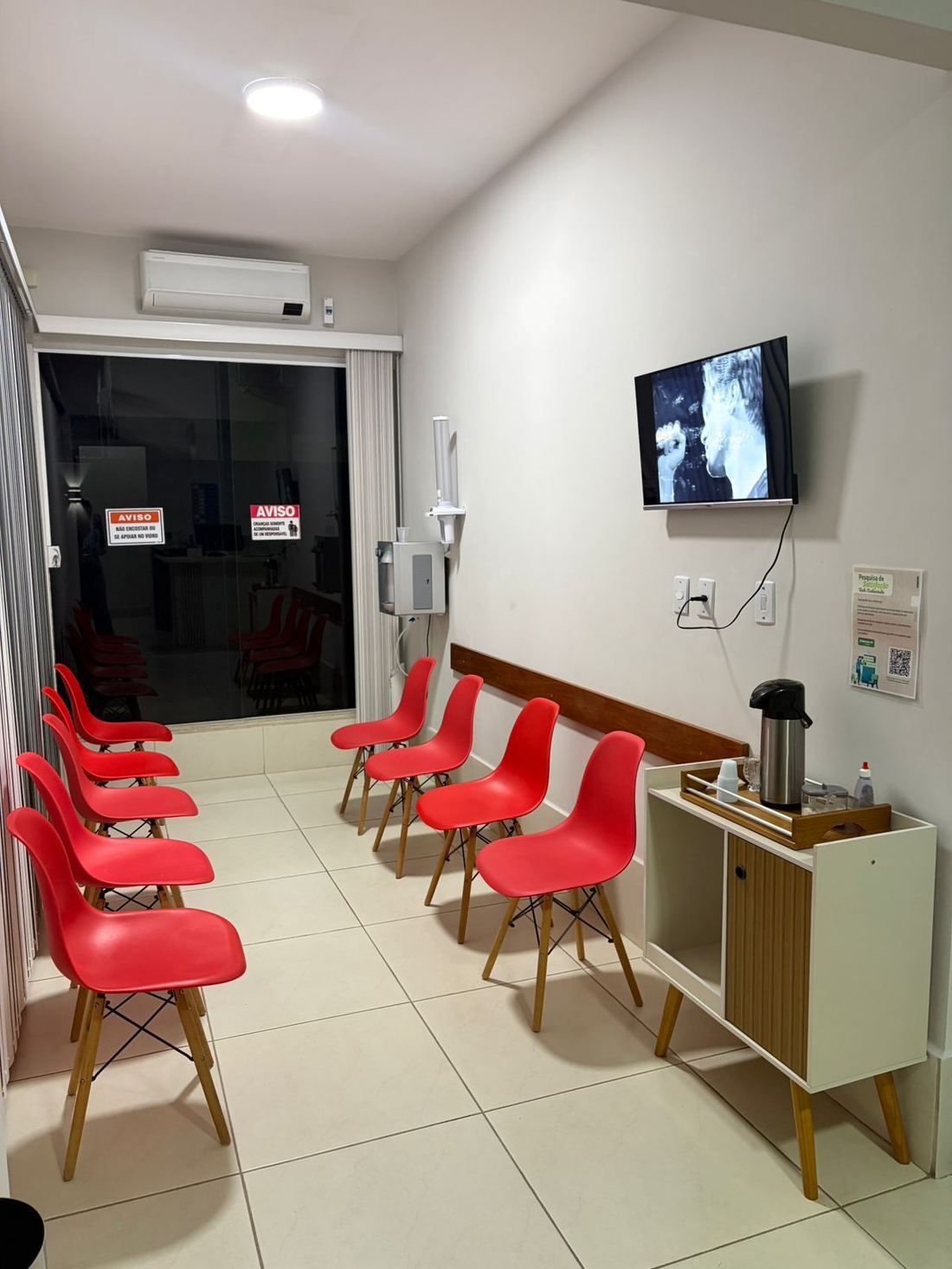 Recepção da unidade Resende